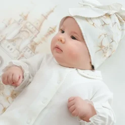 Sofija Baby Girls Ivory Cotton Blanket Gift Set Sale