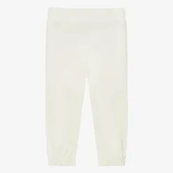 AIGNER Baby Girls Ivory Cotton Joggers Discount