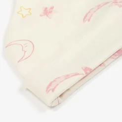 Kissy Love Baby Girls Ivory Cotton Starry Sky Hat Clearance