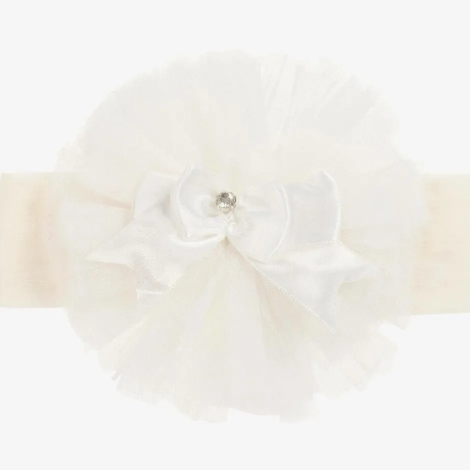 Beau KiD Baby Girls Ivory Headband New