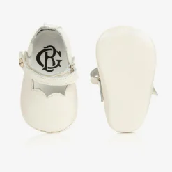Beatrice amp; George Baby Girls Ivory Leather Pre-Walker Shoes Online