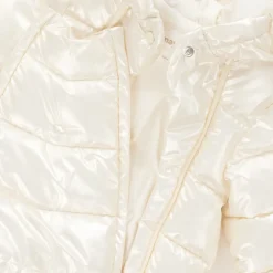 Mayoral Newborn Baby Girls Ivory Padded Snowsuit Clearance