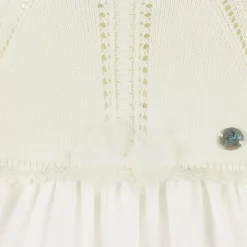 Artesanía Granlei Baby Girls Ivory Tulle Ceremony Gown Set Discount