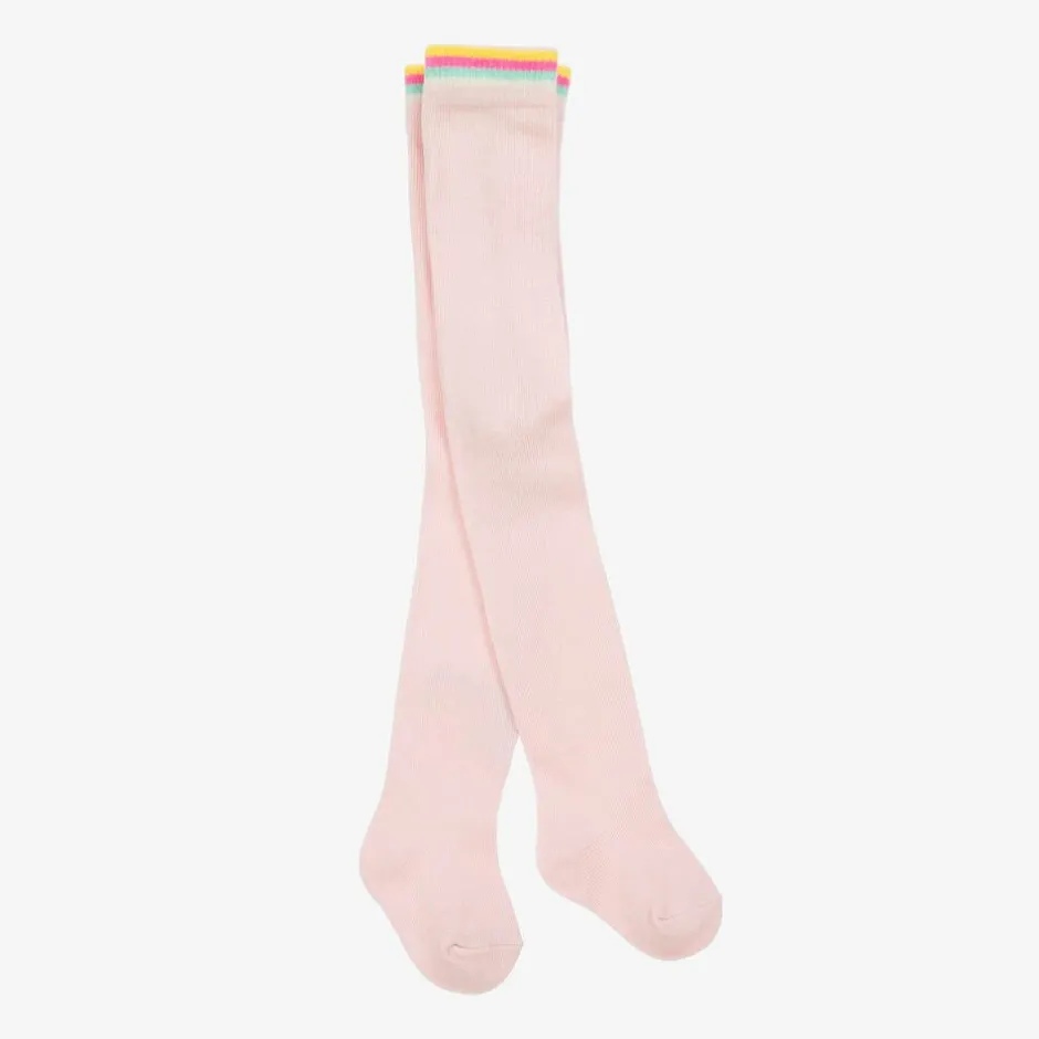 Billieblush Baby Girls Pale Pink Rainbow Tights Discount