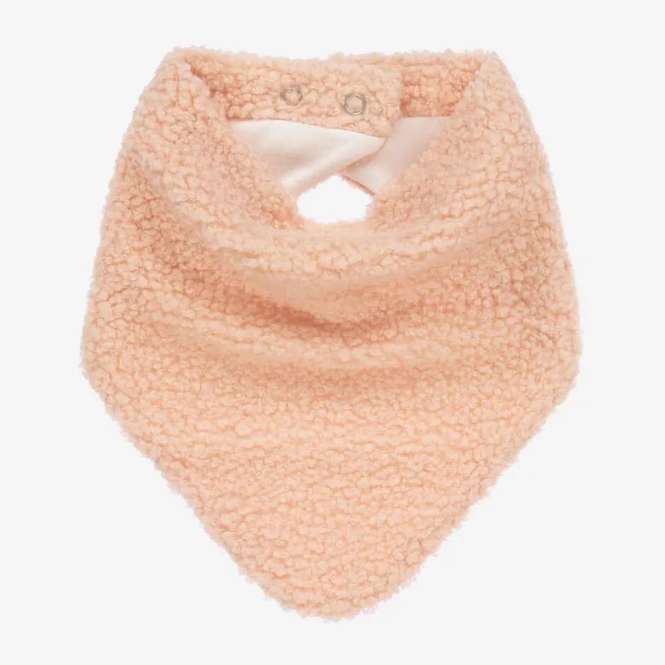 Jamiks Baby Girls Pink Bouclé Scarf