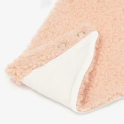 Jamiks Baby Girls Pink Bouclé Scarf