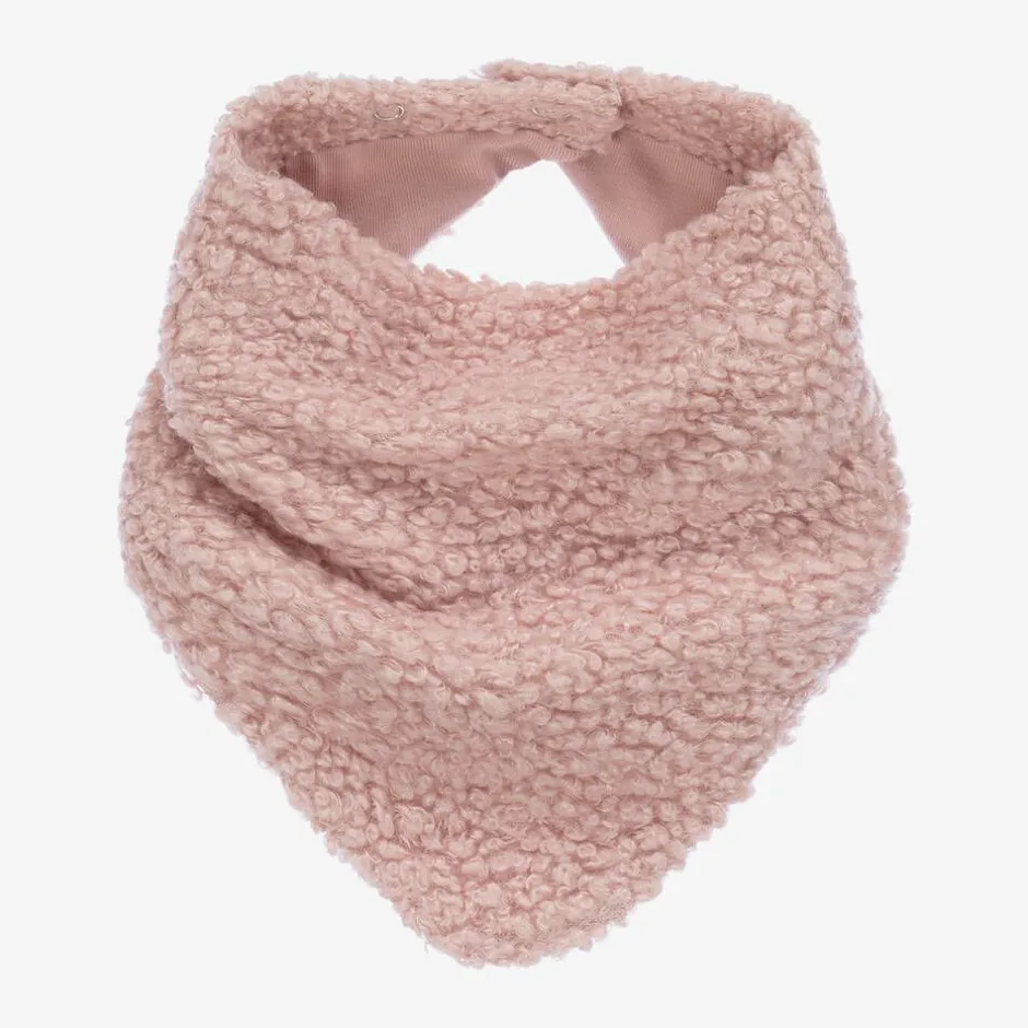 Jamiks Baby Girls Pink Bouclé Scarf Clearance