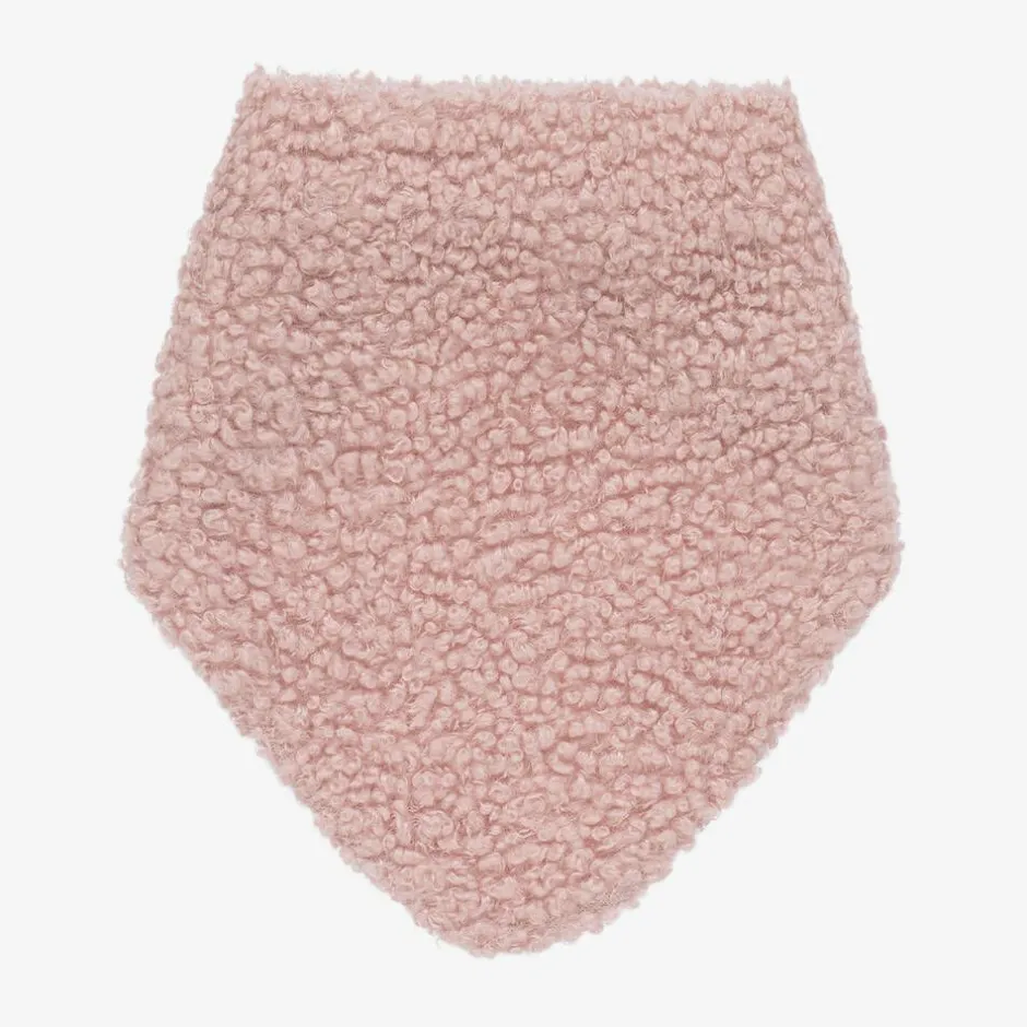 Jamiks Baby Girls Pink Bouclé Scarf Clearance