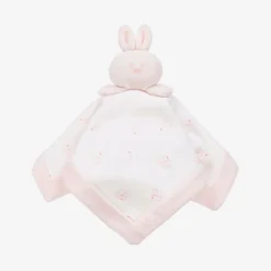 Emile et Rose Baby Girls Pink Bunny Cotton Doudou (30cm)