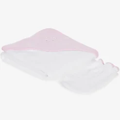 Kissy Kissy Baby Girls Pink Cotton Beary Best Friends Towel Set Online