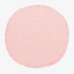 Lemon Loves Layette Baby Girls Pink Cotton Blanket (86cm) RoseShadow Clearance