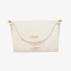 Chloé Baby Girls Pink Cotton Changing Mat Gift Set
