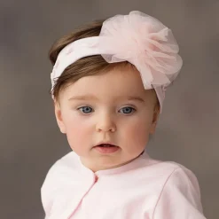 Sofija Baby Girls Pink Cotton Headband Sale