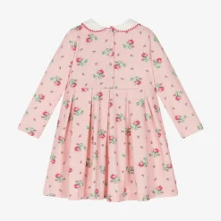 Rachel Riley Baby Girls Pink Cotton Jersey Dress Sale
