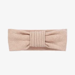 1 + in the family Baby Girls Pink Cotton Knit Headband Sale