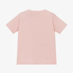 Versace Baby Girls Pink Cotton Medusa T-Shirt Discount