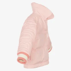 Burberry Baby Girls Pink Down Padded Puffer Jacket Discount