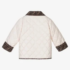 Fendi Baby Girls Pink FF Jacket Sale
