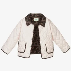 Fendi Baby Girls Pink FF Jacket Sale