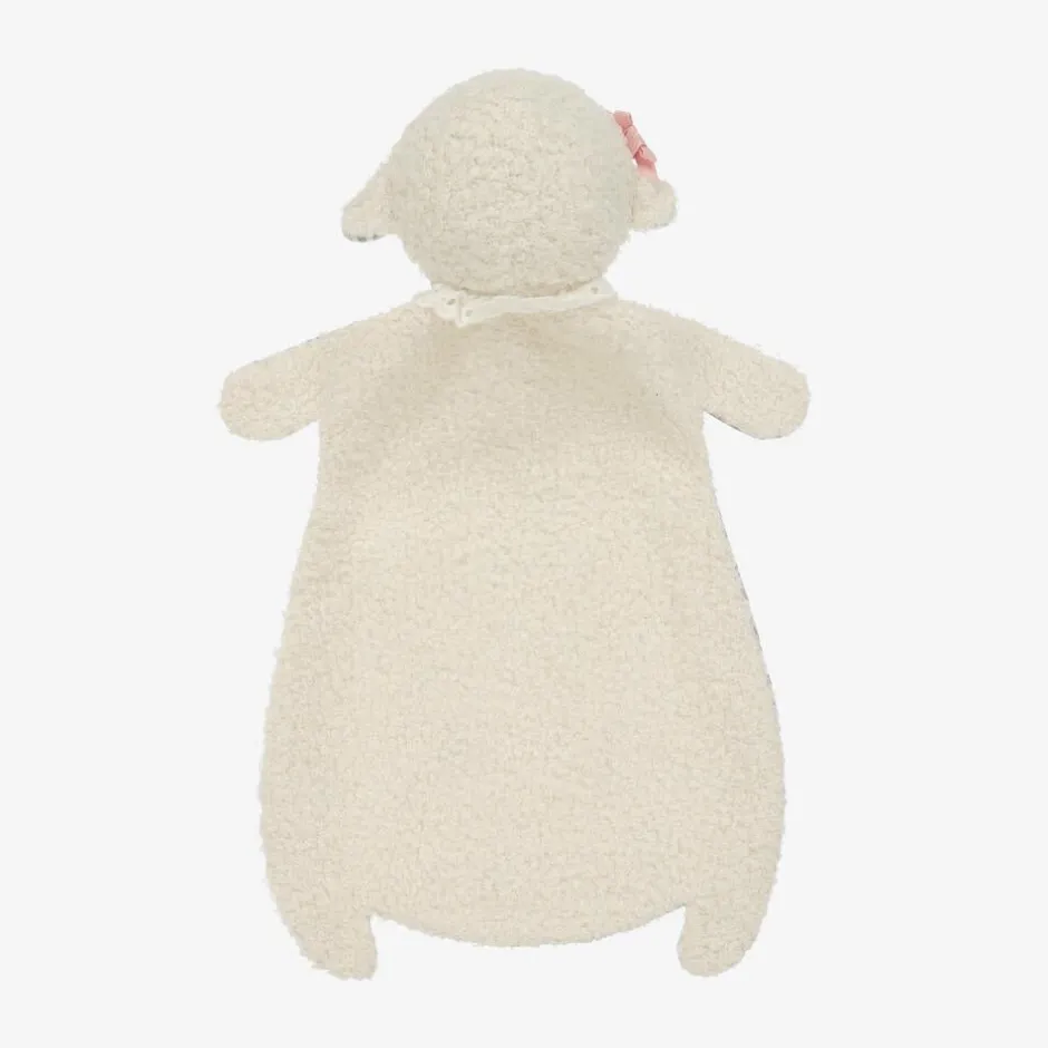 Mayoral Newborn Baby Girls Pink Floral Sheep Comforter (30cm) Sale