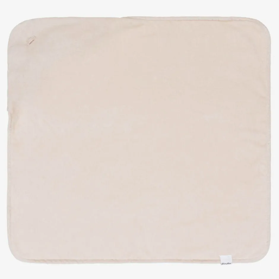 Elodie Baby Girls Pink Hooded Cotton Towel PowderPinkBow