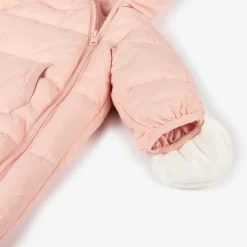 Tommy Hilfiger Baby Girls Pink Hooded Snowsuit