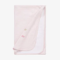 Kissy Kissy Baby Girls Pink Jungle Mates Blanket (73cm) Hot