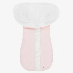 Minutus Baby Girls Pink Knitted Nest (75cm) New