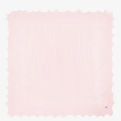 Minutus Baby Girls Pink Knitted Shawl (105cm)