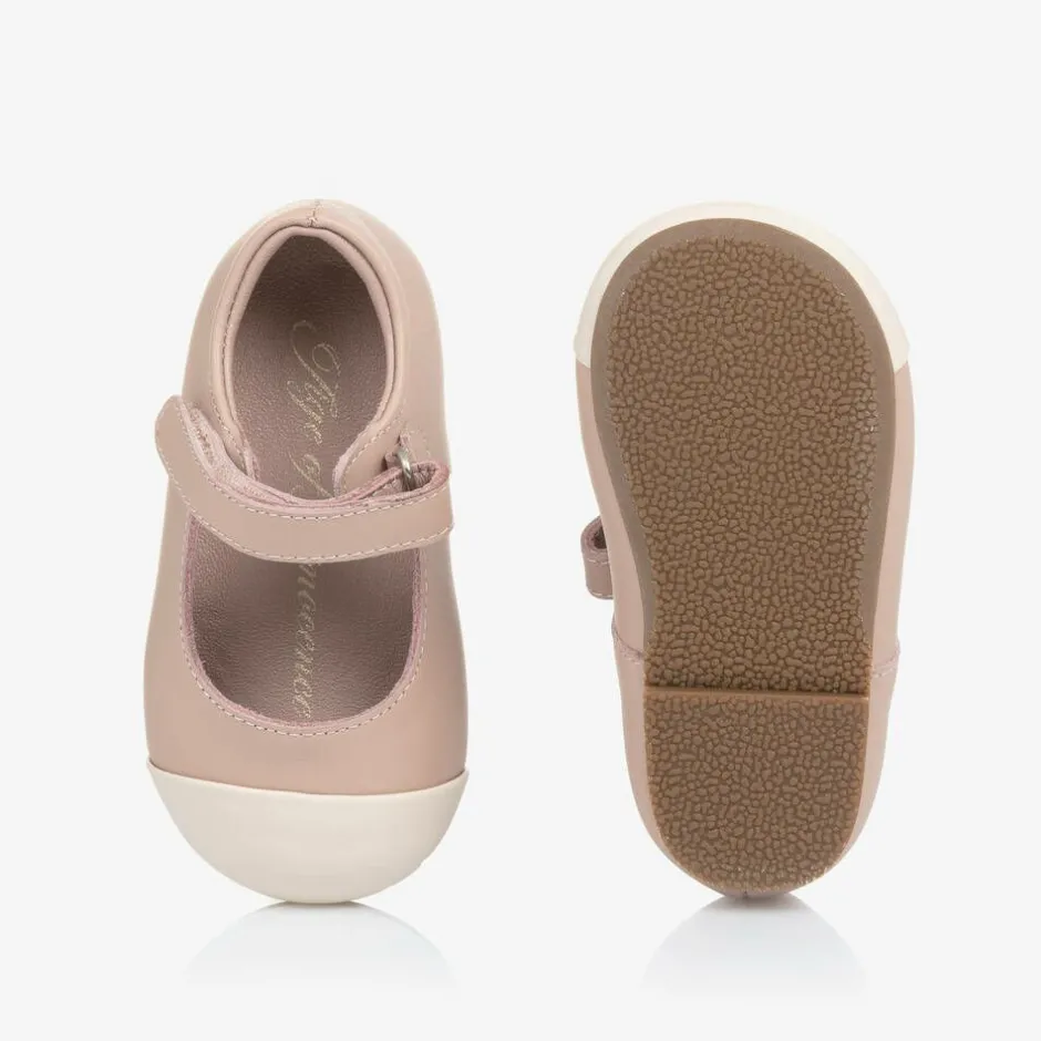 Age of Innocence Baby Girls Pink Leather Shoes Online