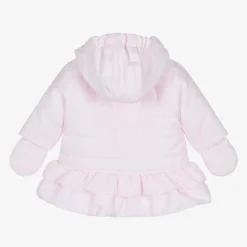 Emile et Rose Baby Girls Pink Padded Coat Online