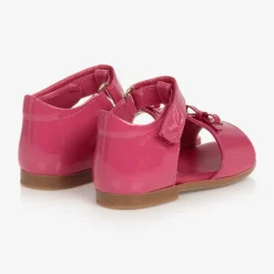 Dolce amp; Gabbana Baby Girls Pink Patent Leather Sandals Sale