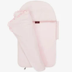AIGNER Baby Girls Pink Pima Cotton Nest (70cm)