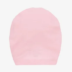 Lemon Loves Layette Baby Girls Pink Pima Cotton Hat RoseShadow Outlet