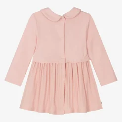Tommy Hilfiger Baby Girls Pink Piqué & Pointelle Dress Discount