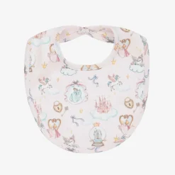 My Little Pie Baby Girls Pink Princess Print Bib Online