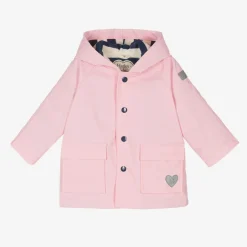 Hatley Baby Girls Pink Raincoat New