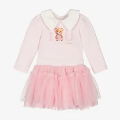 Monnalisa Baby Girls Pink Tulle Tutu Skirt Set Best