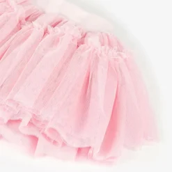 Monnalisa Baby Girls Pink Tulle Tutu Skirt Set Best