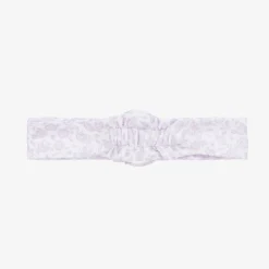 Kissy Kissy Baby Girls Purple Cotton Summer Gardens Headband