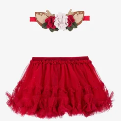 Mayoral Newborn Baby Girls Red Tutu Skirt Best