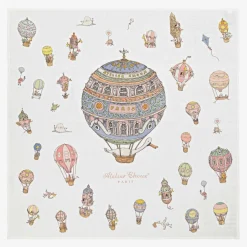 Atelier Choux Paris Baby Girls White Balloons Swaddle (97cm) Discount