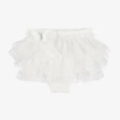 Beau KiD Baby Girls White Cotton Bloomer Shorts Best