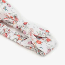 My Little Pie Baby Girls White Cotton Pomegranate Headband Sale