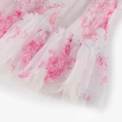 Angels Face Baby Girls White Floral Dress Snowdrop Discount