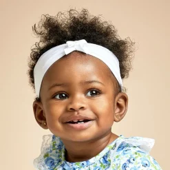 Story Loris Baby Girls White Headband & Booties Gift Set Sale