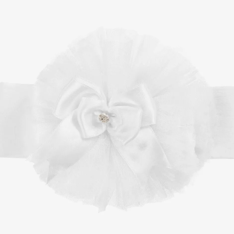 Beau KiD Baby Girls White Headband Hot