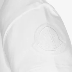 Moncler Enfant Baby Girls White Logo T-Shirt New