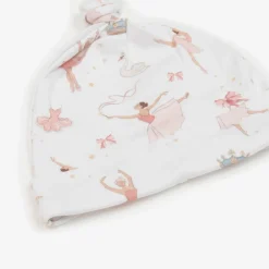 My Little Pie Baby Girls White Supima Cotton Opera Hat Hot