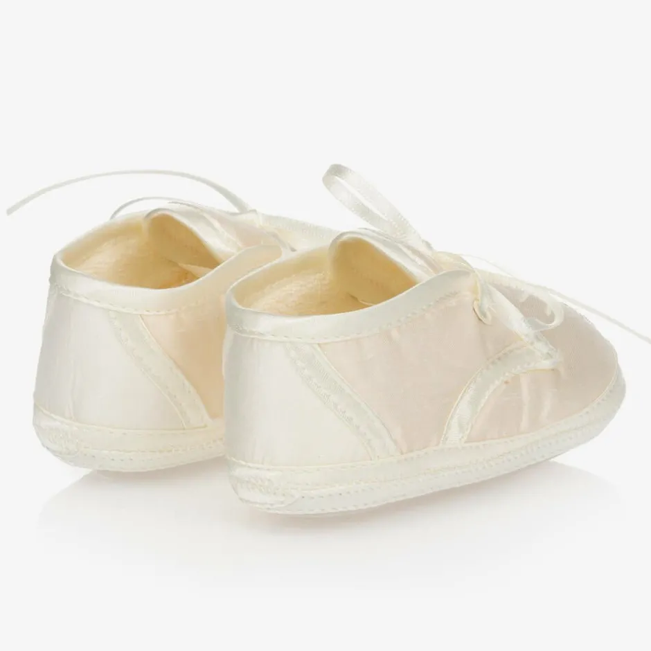 Sarah Louise Baby Ivory Pre-Walker Shoes Clearance